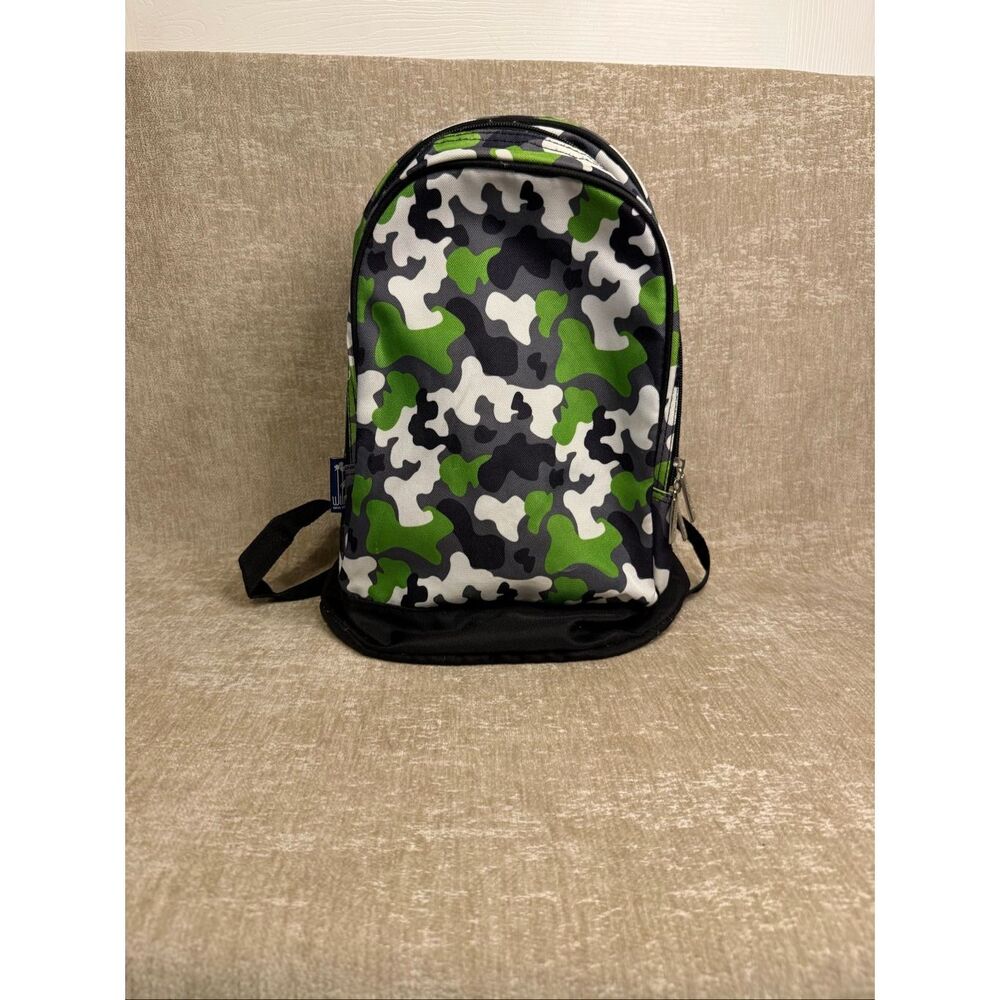 Wildkin Kids' Camouflage Two Compartment Lined Backpack Multicolor